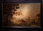 Britse school (XX) - Grande scena di caccia - cm 98x155 - NO, Antiek en Kunst