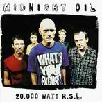 cd - Midnight Oil - 20,000 Watt R.S.L., Zo goed als nieuw, Verzenden