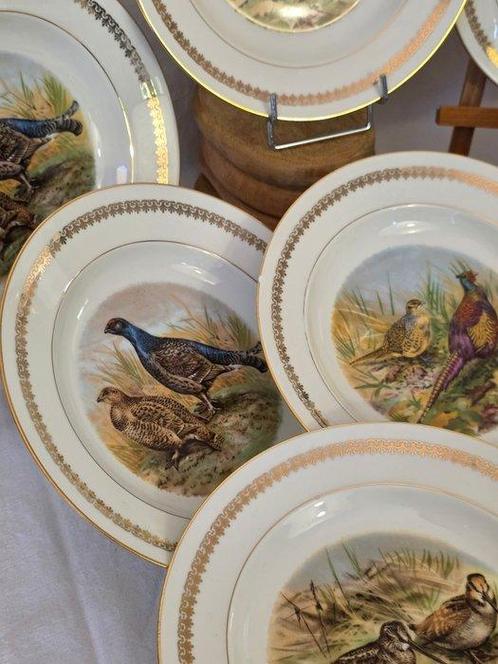 P.L Limoges France - Tafelservies (10) - 10 diepe borden -, Antiek en Kunst, Antiek | Meubels | Tafels
