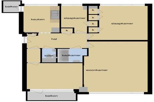 Appartement Molenvliet in Rotterdam, Huizen en Kamers, Huizen te huur, Via bemiddelaar, Rotterdam, Appartement