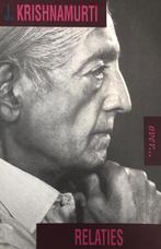 Krishnamurti over... relaties / Krishnamurti over..., Boeken, Verzenden, Gelezen, Jiddu Krishnamurti