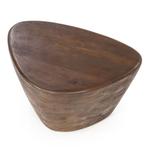 Bijzet-/Salontafel Eleonora MILA small Bruin *NIEUW* 95812, Minder dan 45 cm, Modern Organisch, Nieuw, Overige vormen