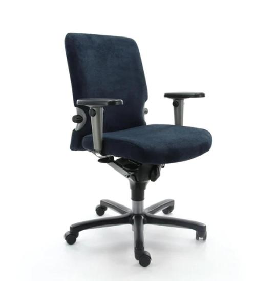 Haworth Comforto 77 NPR Regain Naviblue, Huis en Inrichting, Bureaustoelen, Bureaustoel, Blauw, Zo goed als nieuw, Ergonomisch