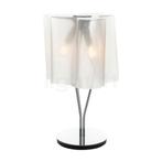 Artemide Logico Tafellamp, wit/frame chroom (Tafellampen), Huis en Inrichting, Lampen | Tafellampen, Verzenden, Nieuw