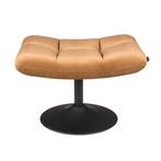 *WOONWINKEL* Dutchbone Bar Draaibare Hocker Fluweel, Huis en Inrichting, Banken | Voetenbanken en Poefen, Verzenden, Nieuw, Stof