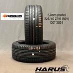 225/40/19 93Y Hankook zomerbanden 6,7mm profiel 2X, 19 inch, Gebruikt, Ophalen of Verzenden, Band(en)