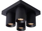 Lucide NIGEL - Plafondspot - LED Dim to warm - GU10 - 4x5W, Verzenden, Zo goed als nieuw