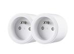 Qnect Slimme Wifi Stekker - Set van 2 - Wit, Verzenden, Nieuw