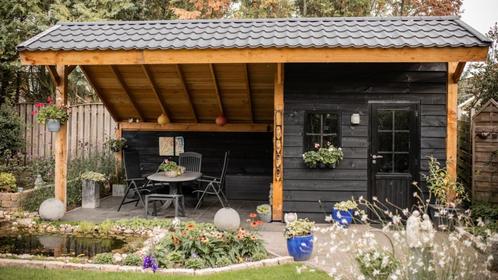 ALL-IN DEAL- Twentse kapschuur met schuur 7x3m voor €5413, Tuin en Terras, Overkappingen, Veranda, Nieuw, Ophalen of Verzenden