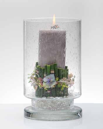 Hurricane BIG Vaas 25*15cm. platte schaal, Huis en Inrichting, Woonaccessoires | Kunstplanten en Kunstbloemen, Nieuw, Ophalen of Verzenden