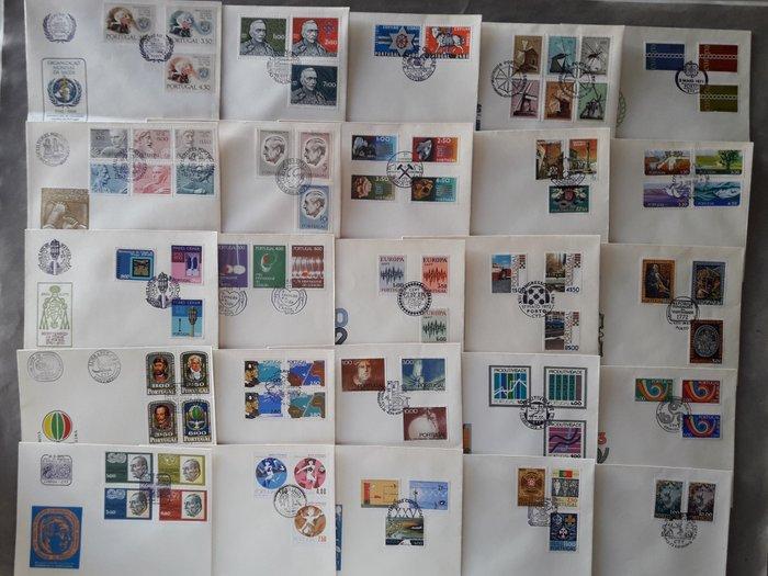 Portugal 1968/1988 - Lote 220 FDCs Portugal, Azoren en, Postzegels en Munten, Postzegels | Europa | Spanje