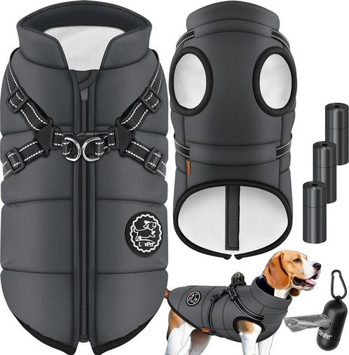 Hondenharnas 4XL - hondenjas - waterafstotend - gevoerd -, Dieren en Toebehoren, Honden-accessoires, Verzenden