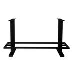 Stalen bartafel zwart 170 bij 60 cm en hoogte 105 cm  (8 x 8, Ophalen of Verzenden, Nieuw