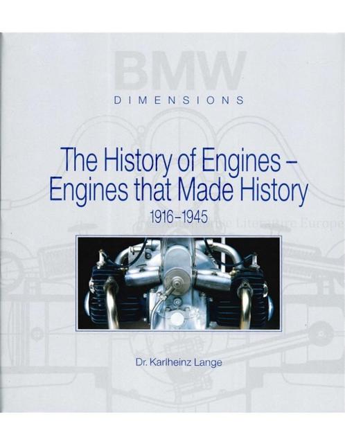 BMW DIMENSIONS: THE HISTORY OF ENGINES - ENGINES THAT MADE, Boeken, Auto's | Boeken, BMW