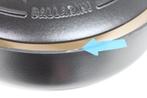 Ballarini Bellamonte braadpan ovaal 29cm - 4,5L Zwart, Verzenden, Zo goed als nieuw