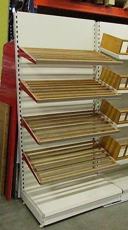 Broodstelling 100cm met 4 schappen + bodem, Zakelijke goederen, Kantoor en Winkelinrichting | Winkel en Inventaris