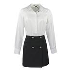 Nikkie • blouse jurk Andorra dress • 40, Kleding | Dames, Maat 38/40 (M), Verzenden, Wit, Nieuw