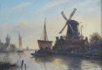 Jacob Jan Coenraad Spöhler (1837-1894) - Havengezicht, Antiek en Kunst, Kunst | Schilderijen | Klassiek