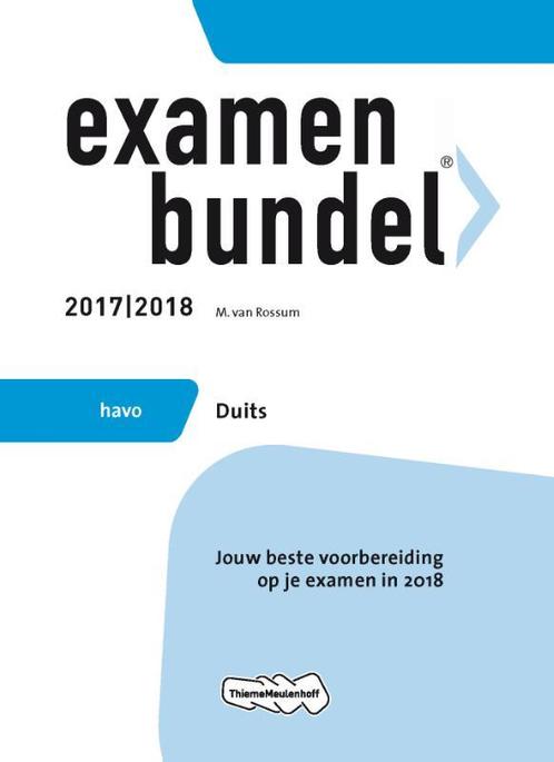 Examenbundel havo Duits 20172018 9789006391633, Boeken, Studieboeken en Cursussen, Zo goed als nieuw, Verzenden