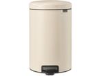 Brabantia NewIcon Prullenbak - 20 liter - Soft Beige, Huis en Inrichting, Woonaccessoires | Overige, Verzenden, Zo goed als nieuw