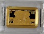 Fiji 5 dollar 2018 - 999 goud - afrikaanse olifant, Postzegels en Munten, Bankbiljetten | Nederland, Ophalen of Verzenden