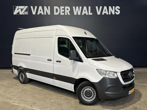 Zakelijke Lease |  Mercedes-Benz Sprinter 316 CDI 163 pk 350, Auto's, Bestelauto's, Dealer onderhouden, Lease, Zwart, Handgeschakeld