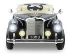 Mercedes-Benz 300s Oldtimer 12v Zwart metallic Leder, Kinderen en Baby's, Speelgoed | Buiten | Voertuigen en Loopfietsen, Nieuw