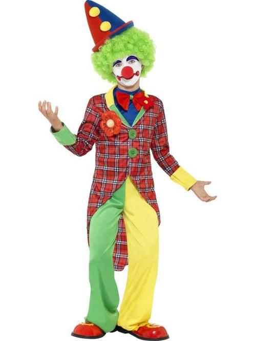 Clownskostuum kind Dano, Kleding | Heren, Carnavalskleding en Feestkleding, Nieuw, Ophalen of Verzenden