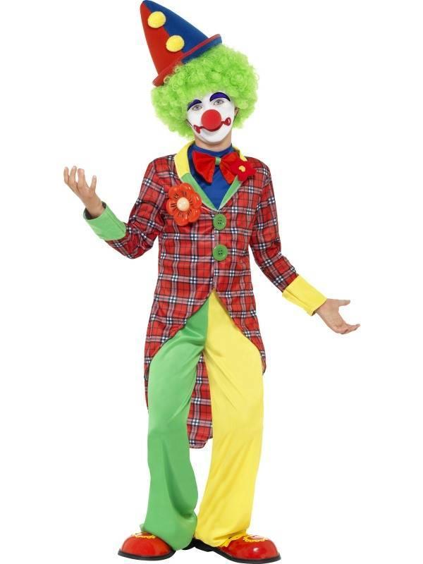 Clownskostuum kind Dano, Kleding | Heren, Carnavalskleding en Feestkleding, Nieuw, Ophalen of Verzenden