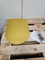 Closetzitting 36,5 x 43 cm BWS Duroplast met Inox Scharniere, Ophalen of Verzenden, Nieuw