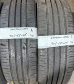 2x205-55-16 Continental Zomer 2x5m €40 Per Band 205 55 16, Auto-onderdelen, Banden en Velgen, Ophalen, Gebruikt, 16 inch, 205 mm