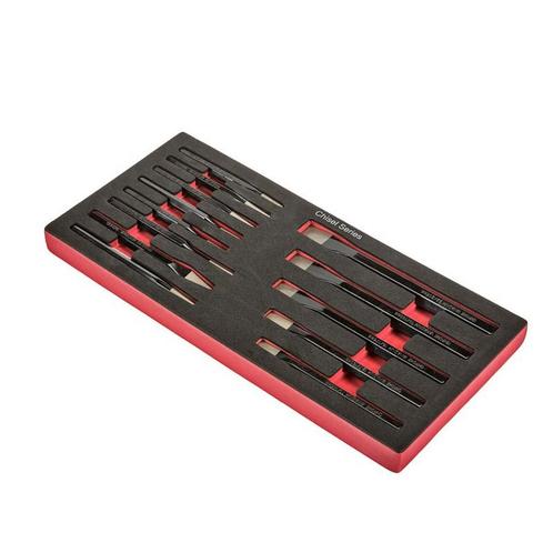 Beitel – centerpons en pendrijver set – 13 delen in soft, Doe-het-zelf en Verbouw, Gereedschapskisten, Ophalen of Verzenden