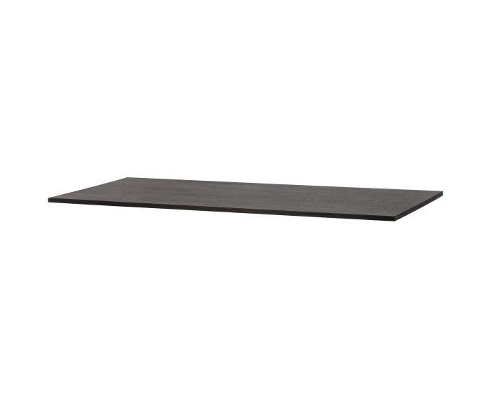 Tablo Tafelblad Eiken Blacknight 160x90 [fsc] - WOOOD, Huis en Inrichting, Tafelonderdelen, Nieuw, Ophalen of Verzenden