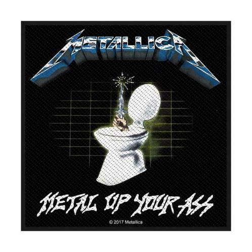 Metallica Metal Up Your Ass Patch officiële merchandise, Verzamelen, Muziek, Artiesten en Beroemdheden, Kleding, Nieuw, Ophalen of Verzenden