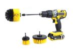Borstel set voor boormachines - 4 delig, Ophalen of Verzenden, Nieuw