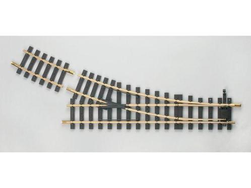 PIKO 35223 G-Weiche rechts, R5 22,5° (Messing, Wissel), Hobby en Vrije tijd, Modeltreinen | Overige schalen, Rails, Nieuw, Analoog