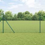 vidaXL Gelaste Draadomheining Groen 1x50 m Staal, Tuin en Terras, Verzenden, Nieuw, IJzer