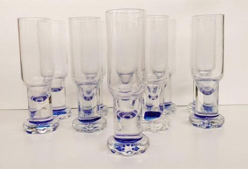 Drinkservies (10) - Kristal - Glazen die worden geblazen, Antiek en Kunst, Antiek | Meubels | Tafels