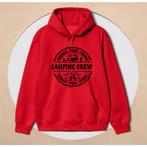 Camping Crew Hoodie, Verzenden, Nieuw