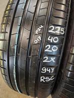 225/40/20 Pirelli (94Y) Pzero Pz4 RSC* 2x6mm Actie !!!, Band(en), Gebruikt, Personenwagen, 225 mm