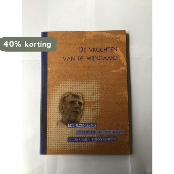 De vruchten van de wijngaard / Publicaties van de, Boeken, Geschiedenis | Wereld, Zo goed als nieuw, Verzenden