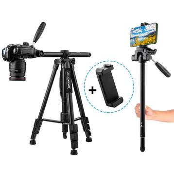 MOJOGEAR 179cm 3-in-1 statief driepoot, monopod en horiz... beschikbaar voor biedingen