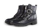 Nelson Biker boots in maat 42 Zwart | 10% extra korting, Kleding | Dames, Schoenen, Verzenden, Zwart, Overige typen, Nelson