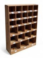 Danish Workshop Design - Plank - Mod. Armadio Casellario, Antiek en Kunst