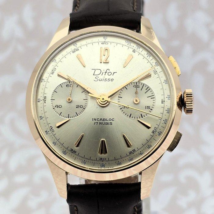 Chronographe Suisse - Difor Suisse - Cal. Landeron 248 -, Sieraden, Tassen en Uiterlijk, Horloges | Heren