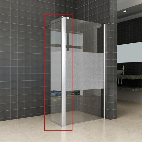 Zijwand Wiesbaden voor Inloopdouche met Rechts Scharnierend, Doe-het-zelf en Verbouw, Sanitair, Douche, Nieuw, Ophalen of Verzenden
