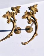 Kapstok (2) - Gordijnhaken - Brons - Bronzen Tiebacks