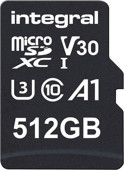 MicroSD 512GB 100 MB/sec, Audio, Tv en Foto, Fotografie | Accu's en Batterijen, Nieuw, Ophalen of Verzenden