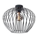 Highlight | Plafondlamp | E27 fitting | 50cm | Mela | Zwart, Huis en Inrichting, Lampen | Plafondlampen, Ophalen of Verzenden