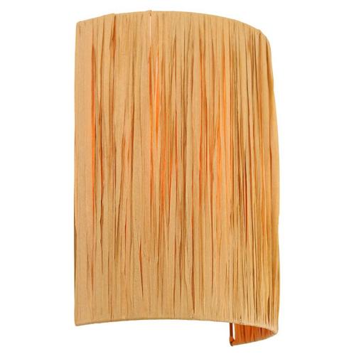 Papieren wandlamp bruin, Daisy, met schakelaar, Huis en Inrichting, Lampen | Wandlampen, Nieuw, Metaal, Ophalen of Verzenden